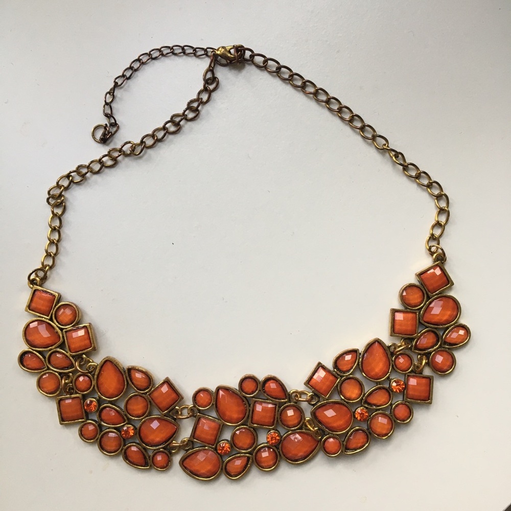 Coral Accent Necklace